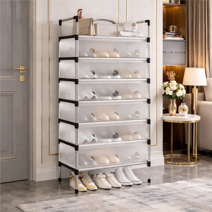 Multilayer Dustproof Shoe Rack Organizer