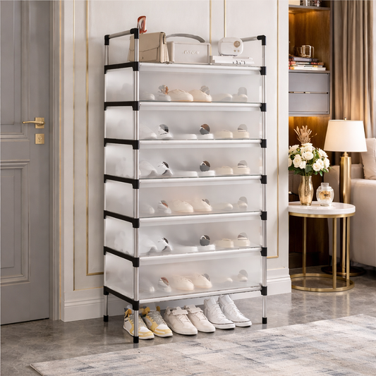 Multilayer Dustproof Shoe Rack Organizer