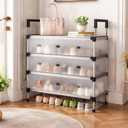 Multilayer Dustproof Shoe Rack Organizer