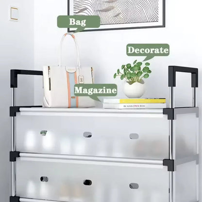 Multilayer Dustproof Shoe Rack Organizer